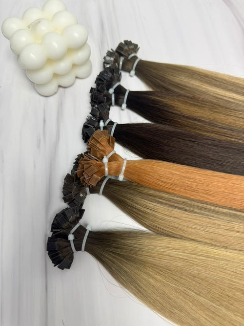 Keratin Bond Hair Extensions – 100% Remy Human Hair | Long-Lasting Hold