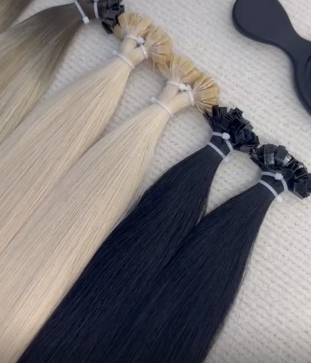 Keratin Bond Hair Extensions – 100% Remy Human Hair | Long-Lasting Hold