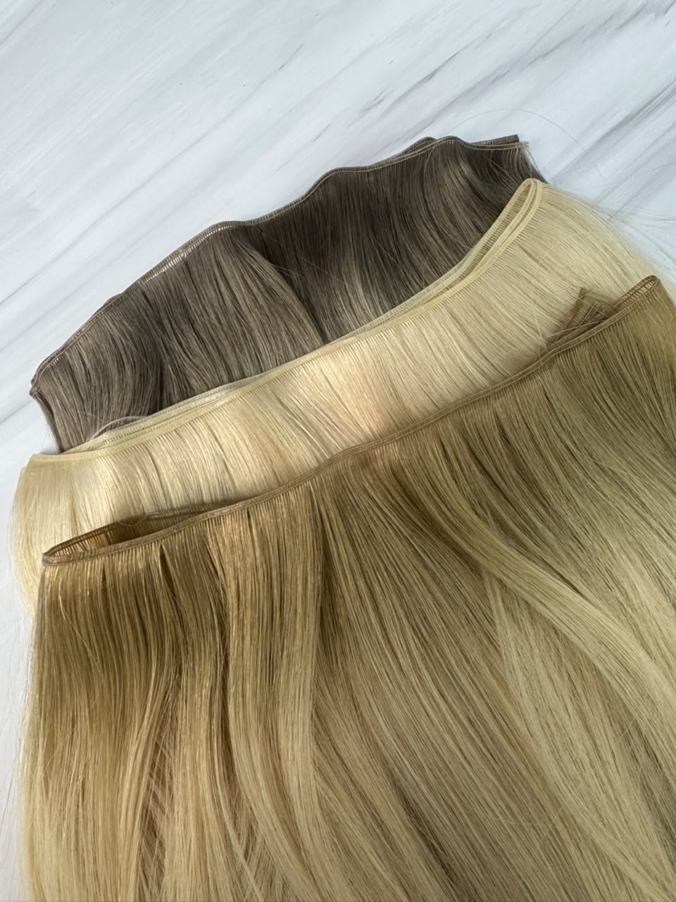 Genius Weft Hair Extensions – 100% Single Donor Remy Human Hair